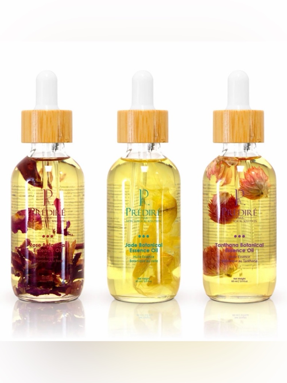Timeless Radiance Botanical Face Oil Trio - Picture 2 of 2